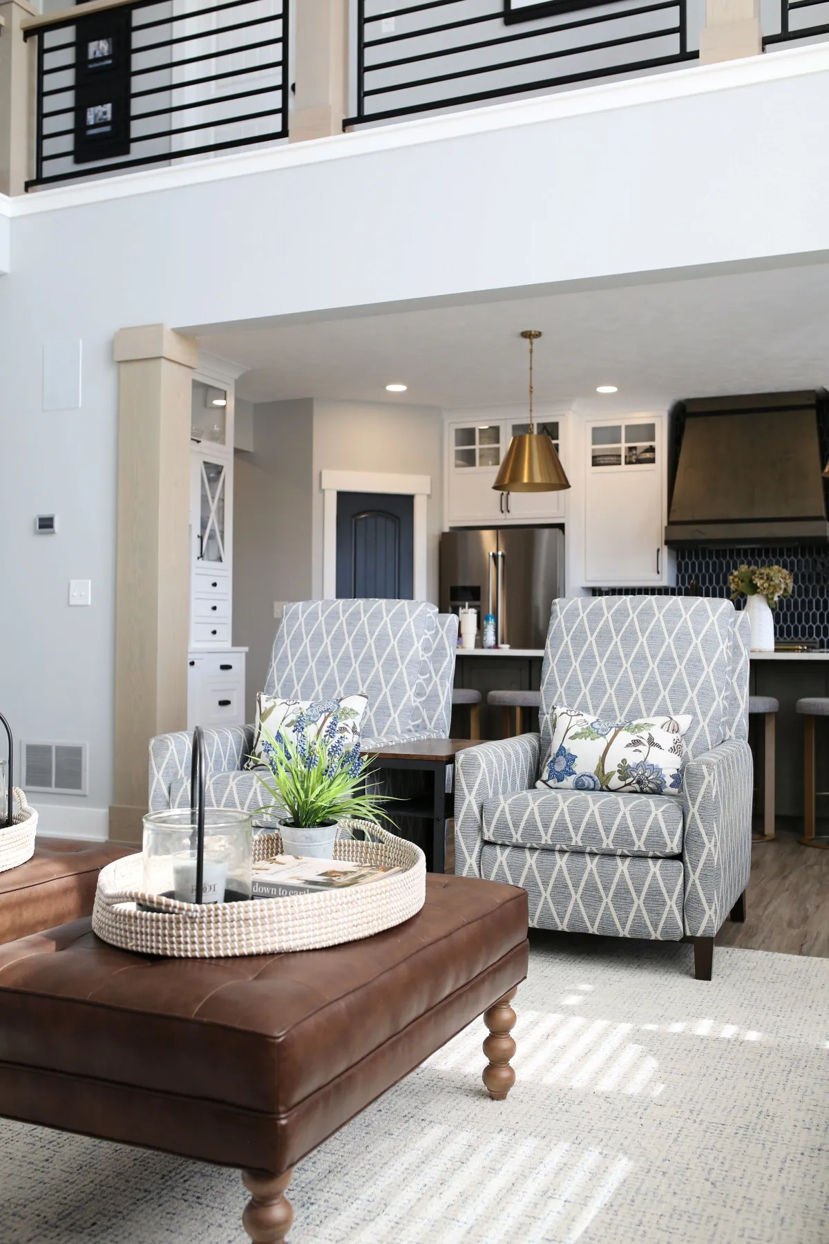 Transitional Kitchen Living Space Jenison – MI (10)