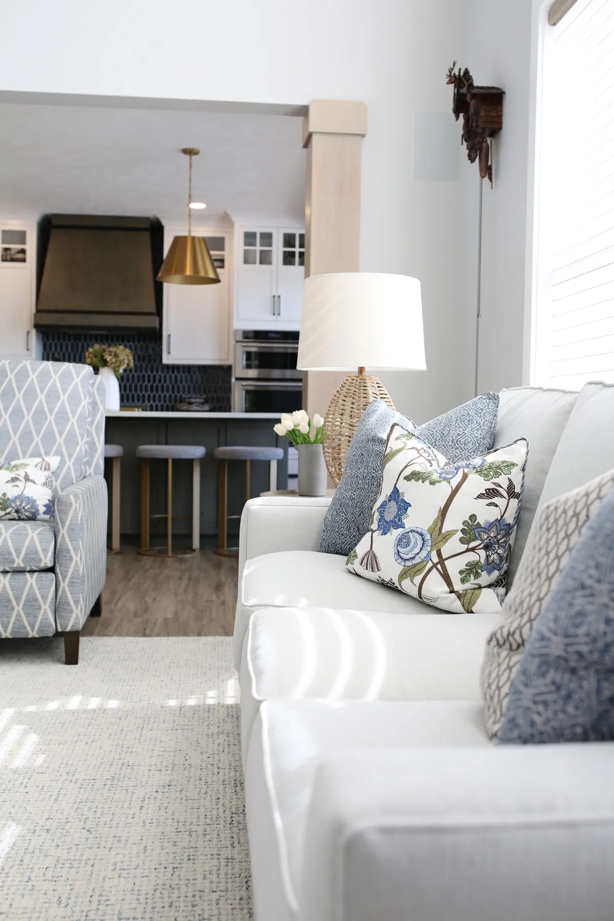 Transitional Kitchen Living Space Jenison – MI (11)
