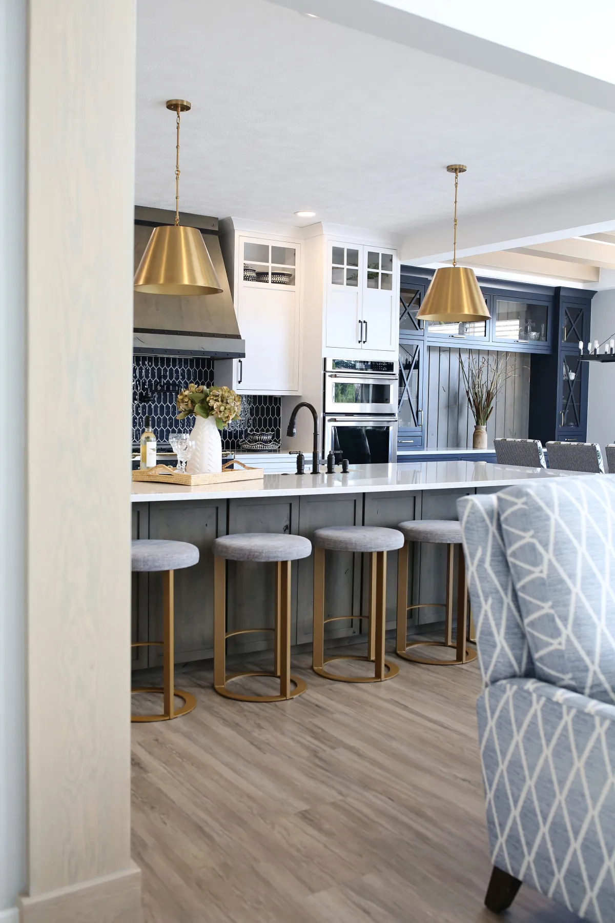 Transitional Kitchen Living Space Jenison – MI (27)