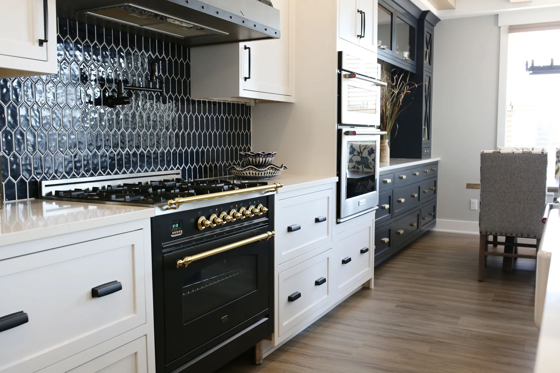 Transitional Kitchen Living Space Jenison – MI (36)