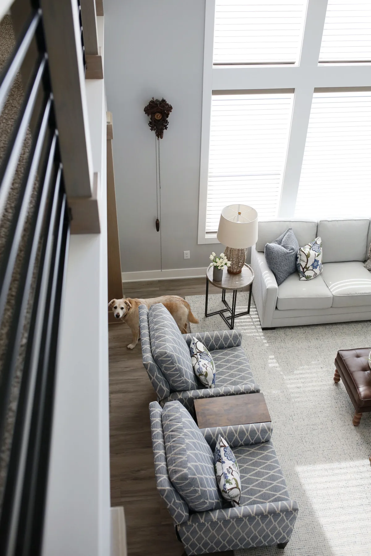 Transitional Kitchen Living Space Jenison – MI (7)