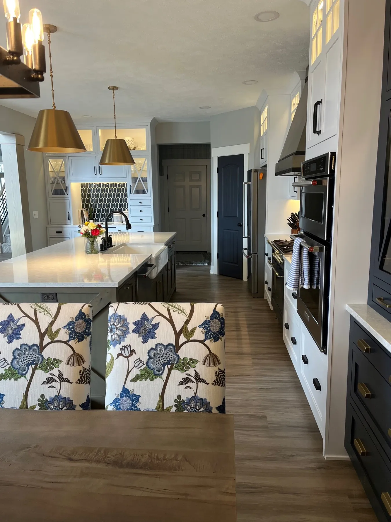 Transitional Kitchen Living Space Jenison – MI (71)