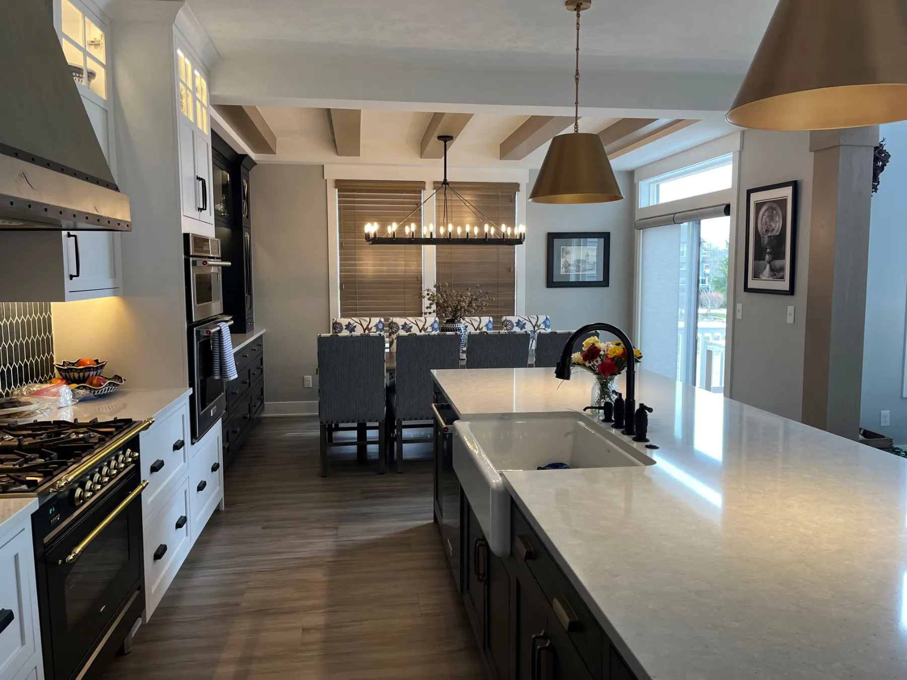 Transitional Kitchen Living Space Jenison – MI (72)