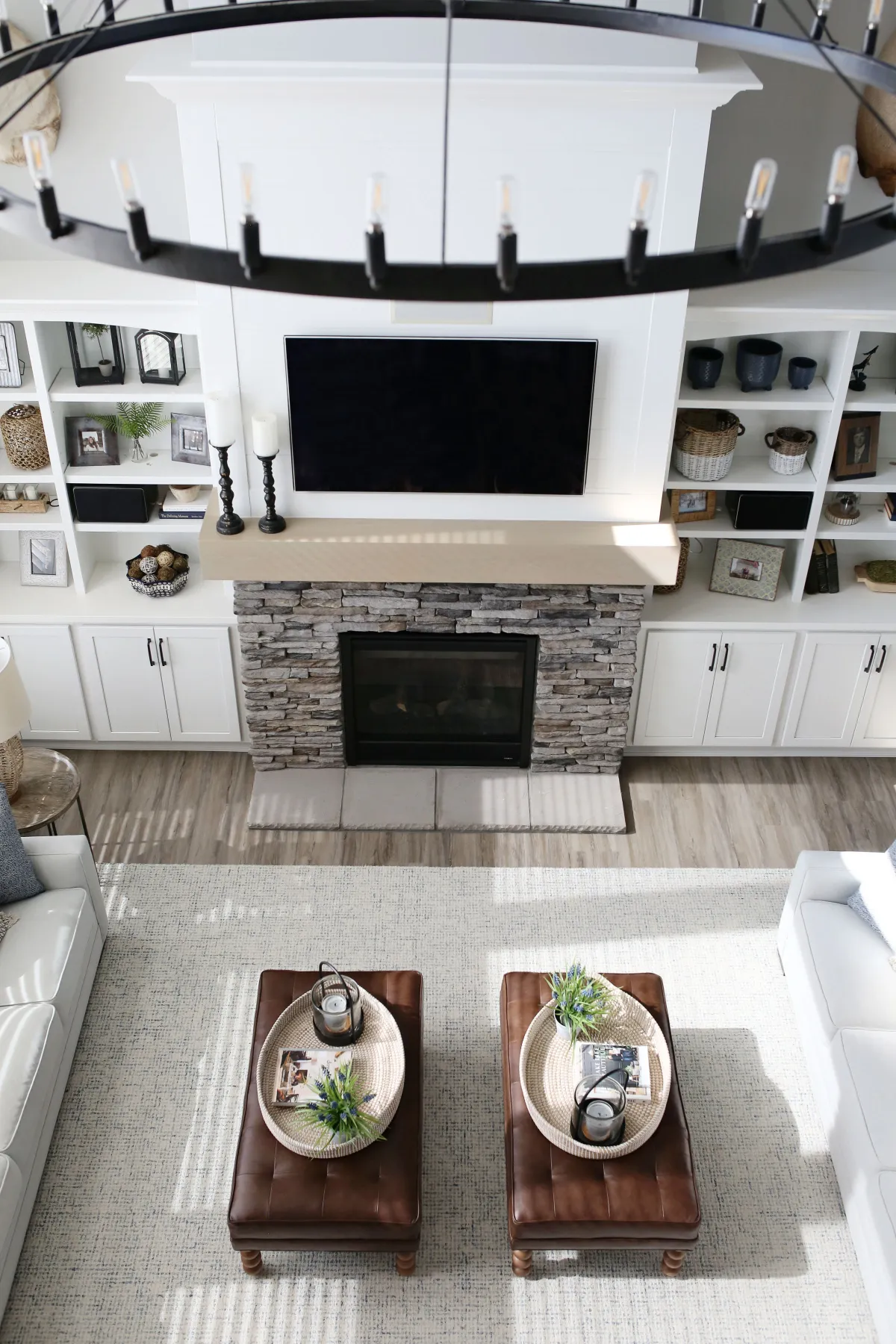 Transitional Kitchen Living Space Jenison – MI (8)