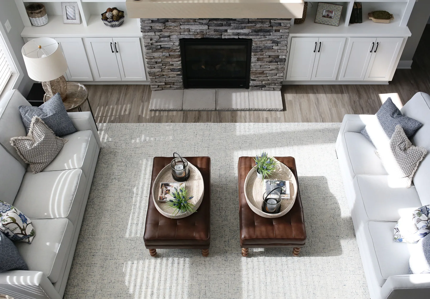 Transitional Kitchen Living Space Jenison – MI (9)