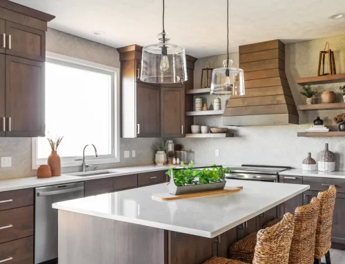 Warm & Modern Kitchen | Hudsonville, MI